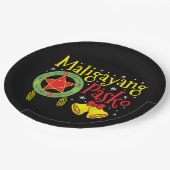 フィリピンのクリスマスマリガヤンパスコ ペーパープレート (アングル)