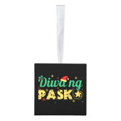 フィリピンのクリスマス精神 キューブオーナメント (右)