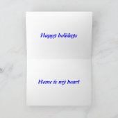 フィリピンのグリーティングカード シーズンカード (内部)