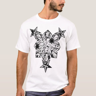 フィリピンのコラージュ Tシャツ