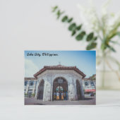 フィリピンのセブ市はがき。 ポストカード (スタンド正面)