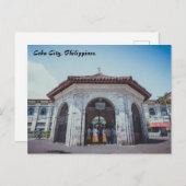 フィリピンのセブ市はがき。 ポストカード (正面/裏面)