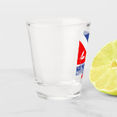 フィリピンのダイビング(sq) ショットグラス (左)