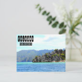 フィリピンのパラワン島 ポストカード (スタンド正面)