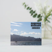 フィリピンのパラワン旅行 ポストカード (スタンド正面)