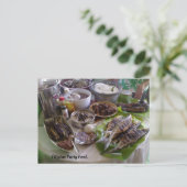 フィリピンのパーティー料理。  ポストカード (スタンド正面)