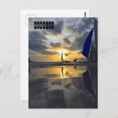 フィリピンのボラカイ ポストカード (正面/裏面)