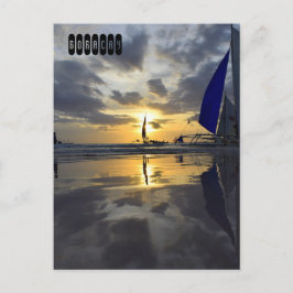 フィリピンのボラカイ ポストカード