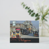 フィリピンのボントクの山岳省路 ポストカード (スタンド正面)