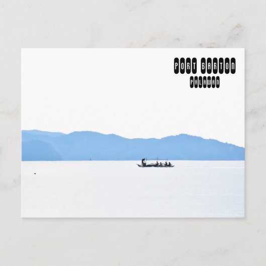 フィリピンのポートバートン ポストカード (正面)