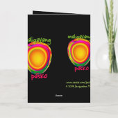 フィリピンのメリークリスマス – マリガヤンパスコ シーズンカード (裏面)