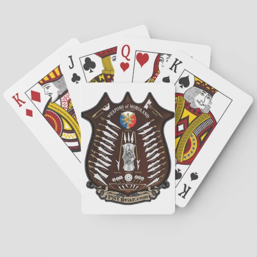 フィリピンのモロランド兵器トランプ トランプ (裏面)