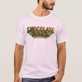 フィリピンのユニークな地質構造 チョコレートヒルズ Tシャツ (正面)