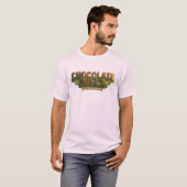 フィリピンのユニークな地質構造 チョコレートヒルズ Tシャツ (正面フル)