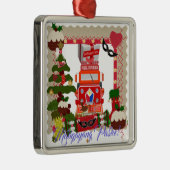 フィリピンのランタン、陳述、旗、Balikbayan箱 メタルオーナメント (右)