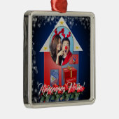 フィリピンのランタン、陳述、旗、Balikbayan箱 メタルオーナメント (右)