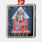 フィリピンのランタン、陳述、旗、Balikbayan箱 メタルオーナメント (左)