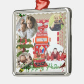 フィリピンのランタン、陳述、旗、Balikbayan箱 メタルオーナメント (左)