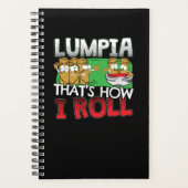 フィリピンのルンピア食の漫画 プランナー手帳 (正面)