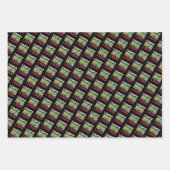 フィリピンのルンピア食の漫画 ラッピングペーパーシート (正面3)