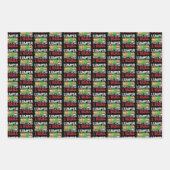 フィリピンのルンピア食の漫画 ラッピングペーパーシート (正面2)