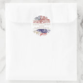 フィリピンのルーツで育ったアメリカ人 ラウンドシール (バッグ)