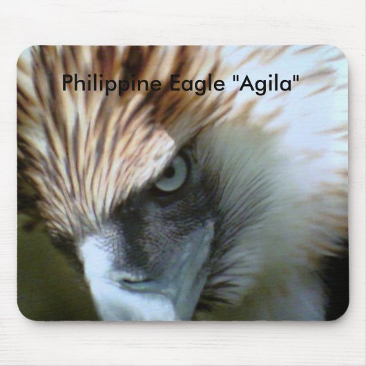 、フィリピンのワシ"Agila " マウスパッド (正面)