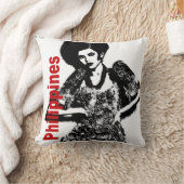 フィリピンの写実的な枕 クッション (ブランケット)