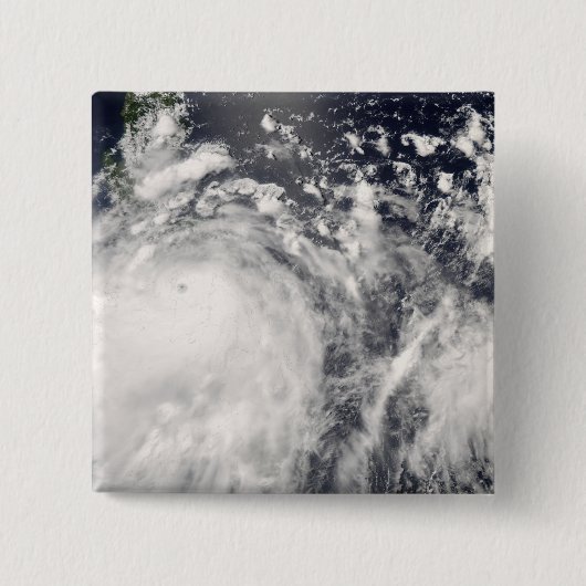 フィリピンの台風Fengshen 缶バッジ (正面)