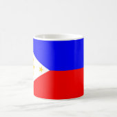 フィリピンの国旗の国家の記号 コーヒーマグカップ (中央)