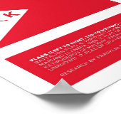 フィリピンの国旗 – 中革命 ポスター (角)