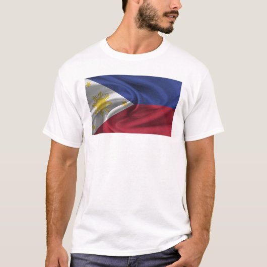 フィリピンの国旗 Tシャツ (正面)