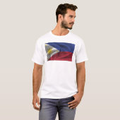 フィリピンの国旗 Tシャツ (正面フル)