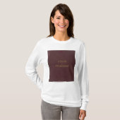 フィリピンの地図書 Tシャツ (正面フル)