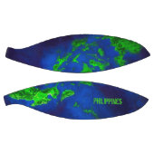 フィリピンの地図 バスケットボール (パネル)