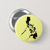 フィリピンの地図 缶バッジ (正面&裏面)