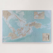 フィリピンの地図(1990年) ジグソーパズル (横)