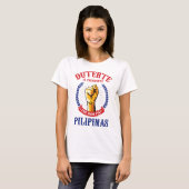フィリピンの大統領のためのロドリゴDuterte Tシャツ (正面フル)