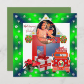 フィリピンの子供、フィリピン家族のクリスマスカード シーズンカード (正面/裏面)