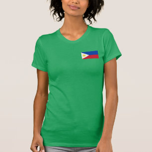フィリピンの旗のTシャツ Tシャツ