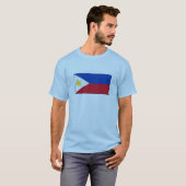 フィリピンの旗インターナショナル Tシャツ (正面フル)