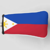 フィリピンの旗 ゴルフヘッドカバー (正面)