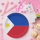 フィリピンの旗 ペーパープレート (パーティー)
