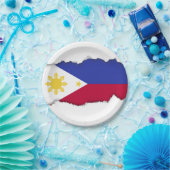 フィリピンの旗 ペーパープレート (パーティー)