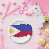 フィリピンの旗 ペーパープレート (パーティー)
