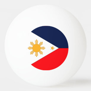 フィリピンの旗 卓球ボール