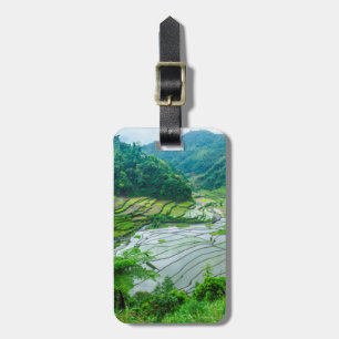 フィリピンの棚田の風景 ラゲッジタグ