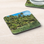 フィリピンの熱帯景観カワサン滝Cas コースター (左側)