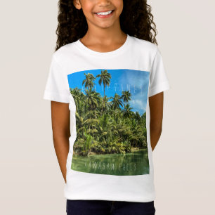 フィリピンの熱帯景観カワサン滝Cas Tシャツ