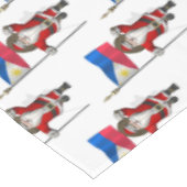 フィリピンの看板のあるサンタクロース テーブルクロス (アングル)